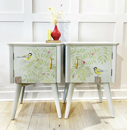 Vintage Bedside Cabinets