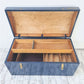Blue Carpenter's Vintage Trunk / Chest