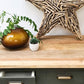 Coffee Table, Green, with 4 drawers