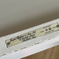 Vintage White Console Table