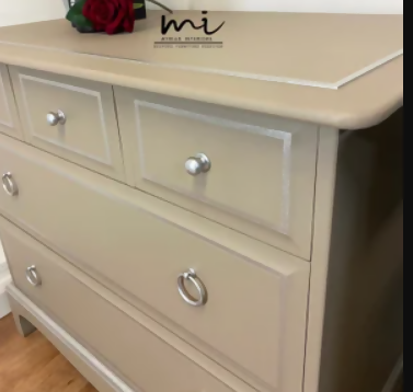 pink stag drawers