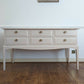Stag Minstrel 6 Drawer Console Table, Peach, Pink