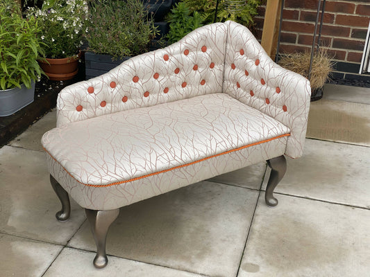 Vintage Mini Chaise Lounge