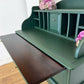 MADE TO ORDER Very rare Stag Minstrel Secretaire in dark green, vintage writing desk, mid century bureau