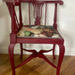 Late Victorian Mahogany Occasional Chair