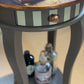 Mr Hooter, Owl Steampunk Drinks Table, Occasional Table, Console Table, Plant Table