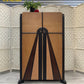 SOLD! Art Deco Style Cocktail, Drinks, Gin Cabinet in Black and Oak