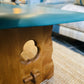 Ercol coffee table or bench - hand painted