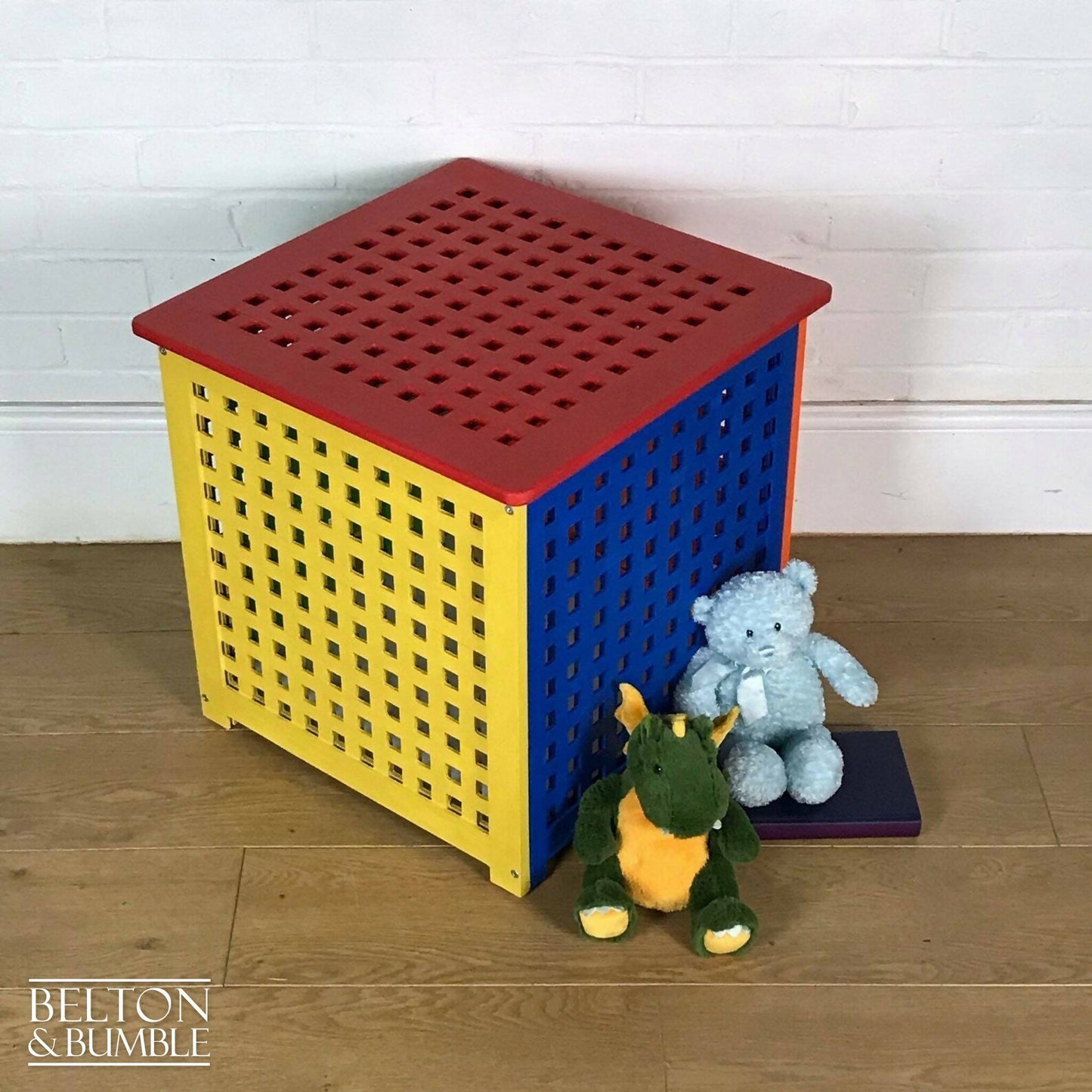 Children’s Multi-Coloured Toy Storage Box