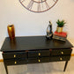 Black Stag Console Table