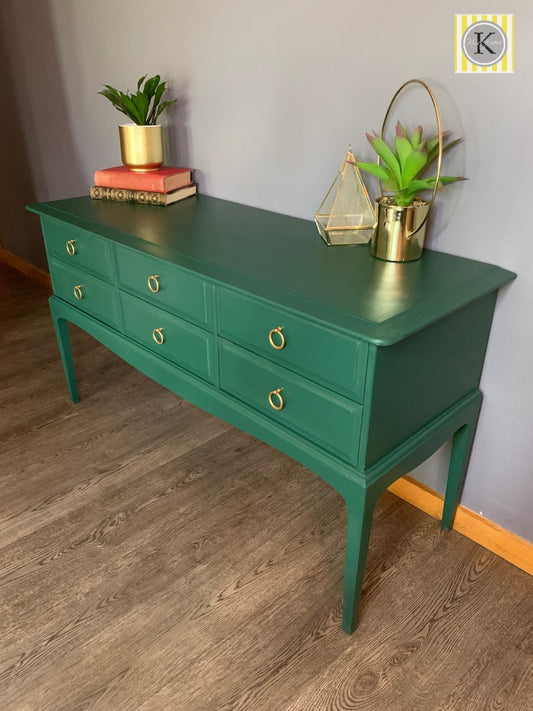 Green Stag Console Table