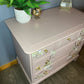 French Style Pink Stag Chest of drawers