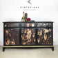 Stag Sideboard in Black and Gold