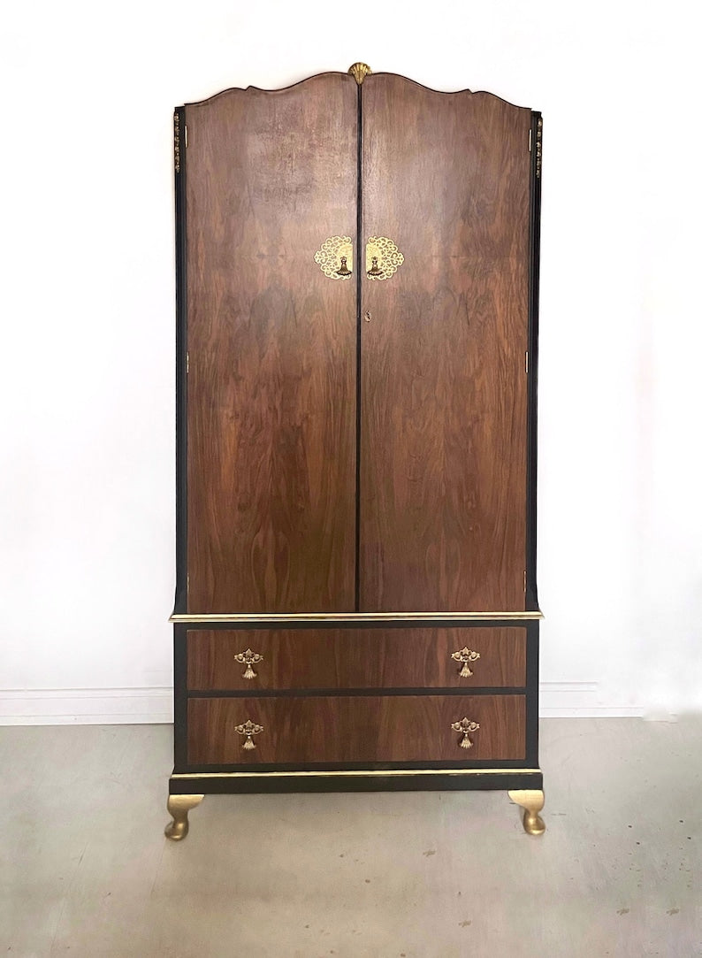 Art Deco Double Wardrobe - made to order