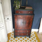 Dark Walnut Drinks Cabinet