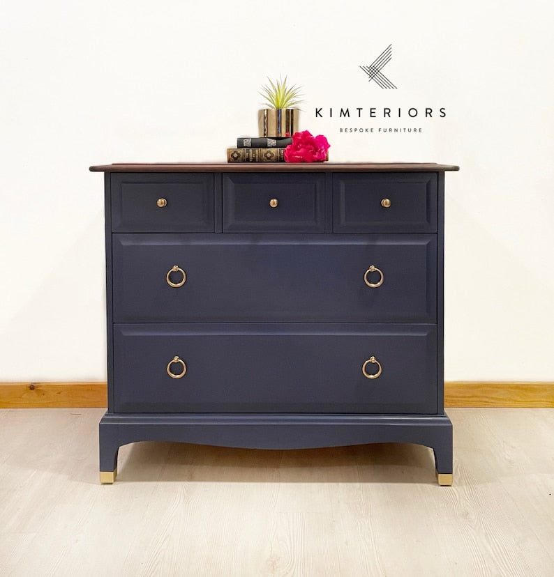 Stag 5 drawer chest of drawers- you choose the colour