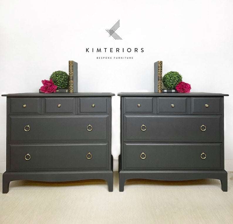 Stag 5 drawer chest of drawers- you choose the colour