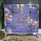 Large, bohemian style painted chests of drawers created to order from quality vintage furniture. Bespoke service. Pls message.