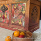 Vintage Restored Carved Trunk / Bedding Box
