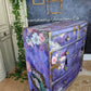 Large, bohemian style painted chests of drawers created to order from quality vintage furniture. Bespoke service. Pls message.