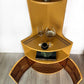 Mustard Yellow Nathan Teak Corner Unit / Cocktail Cabinet