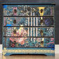 Bohemian maximalist style chests of drawers. Medium size. Eclectic style. Created to order using quality vintage furniture.