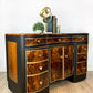 Art Deco Black and Gold Sideboard