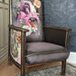 Upcycled, painted vintage and antique chairs. Maximalist, eclectic, bohemian. Leather chairs, vinyl , fabric. Created to order.