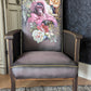 Upcycled, painted vintage and antique chairs. Maximalist, eclectic, bohemian. Leather chairs, vinyl , fabric. Created to order.