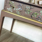 Pink and Gold Stag Vintage Dressing Table and stool
