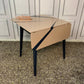 Painted Mid-century Drop Leaf Table Dining Table Retro Contemporary Design Commission Order