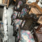 4 Oak antique carved Oak Chairs