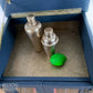 Lift Top Navy Cocktail Cabinet (2)