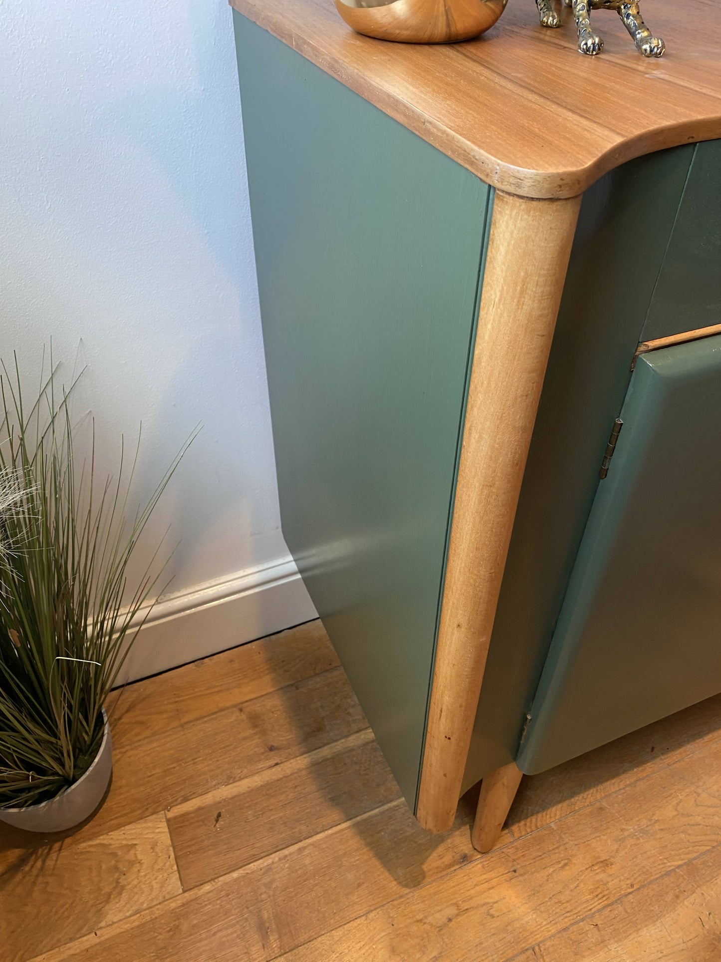 Vintage Green Sideboard