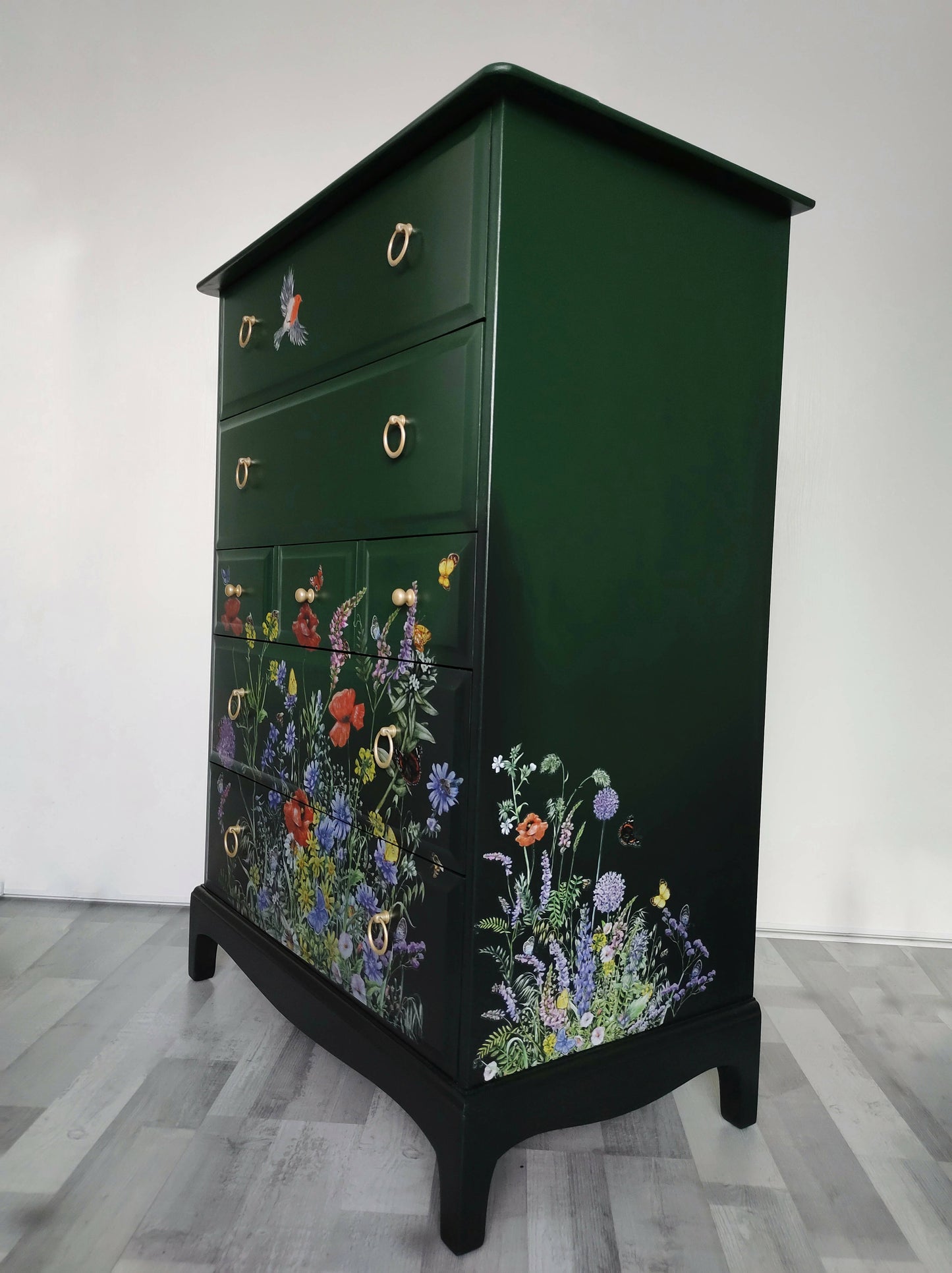 Vintage Stag minstrel tallboy drawers PAINTED TO ORDER