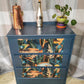 Midnight Blue Chest Of Drawers With Fish Frontage