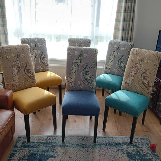 Vintage Upholstered chairs