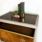 Neutral and Gold Chest of Drawers