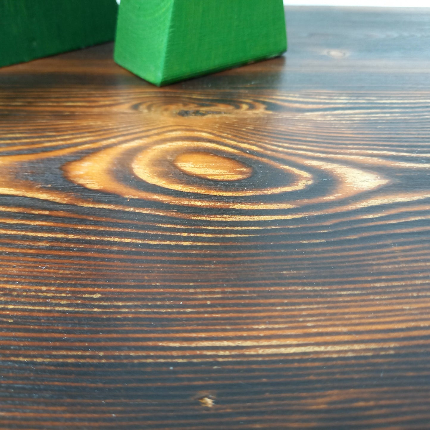 Burnt Wood Chest of Drawers