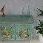 Tropical Jungle-Themed Two Door Cupboard