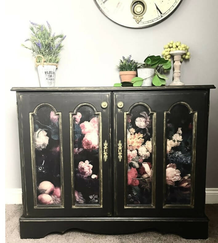 *sold*Country Cottage Distressed Sideboard