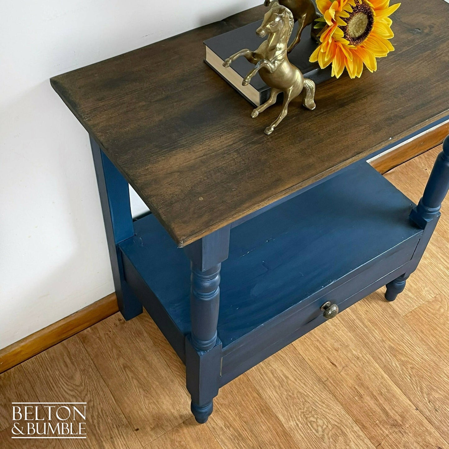 Blue rustic Console (7)