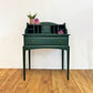 MADE TO ORDER Very rare Stag Minstrel Secretaire in dark green, vintage writing desk, mid century bureau
