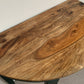 Green Demi Lune Console Table