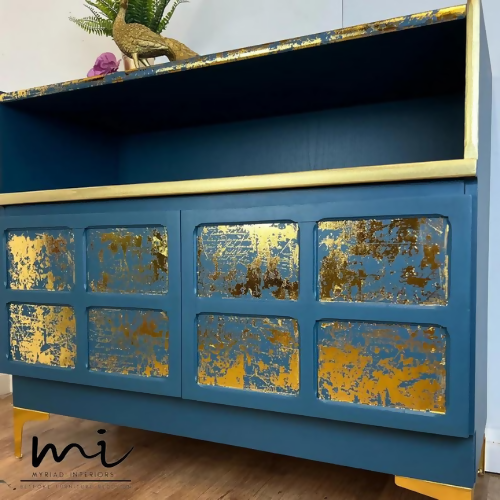 Refurbished Nathan mid century sideboard, drinks cabinet, media centre, tv stand console table, retro, teak teal - commission available