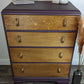 Hand painted vintage drawers.
