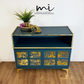 Refurbished Nathan mid century sideboard, drinks cabinet, media centre, tv stand console table, retro, teak teal - commission available