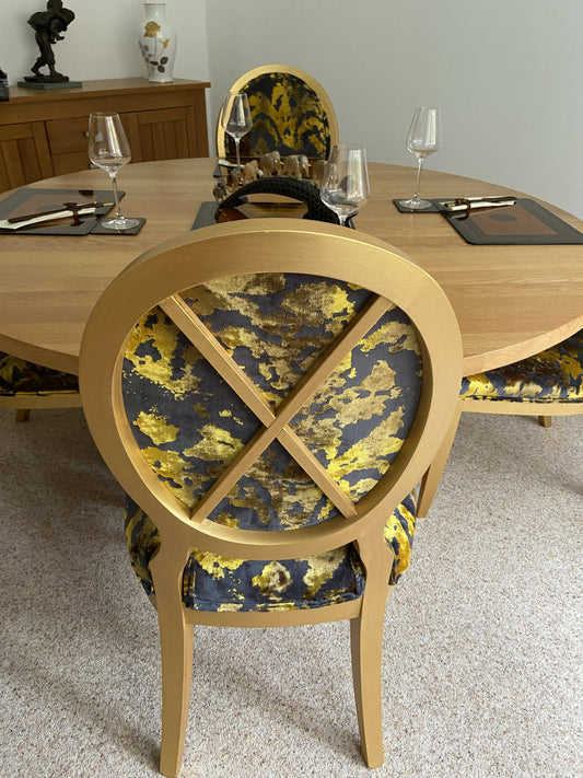 Four Bespoke Dining Room Chairs