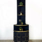 Navy Nathan Corner Cabinet