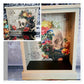 Stunning Skull & Flowers Display Shelf, Bookcase